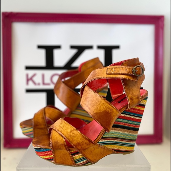 Unlisted Strappy Wedges - Picture 2 of 5